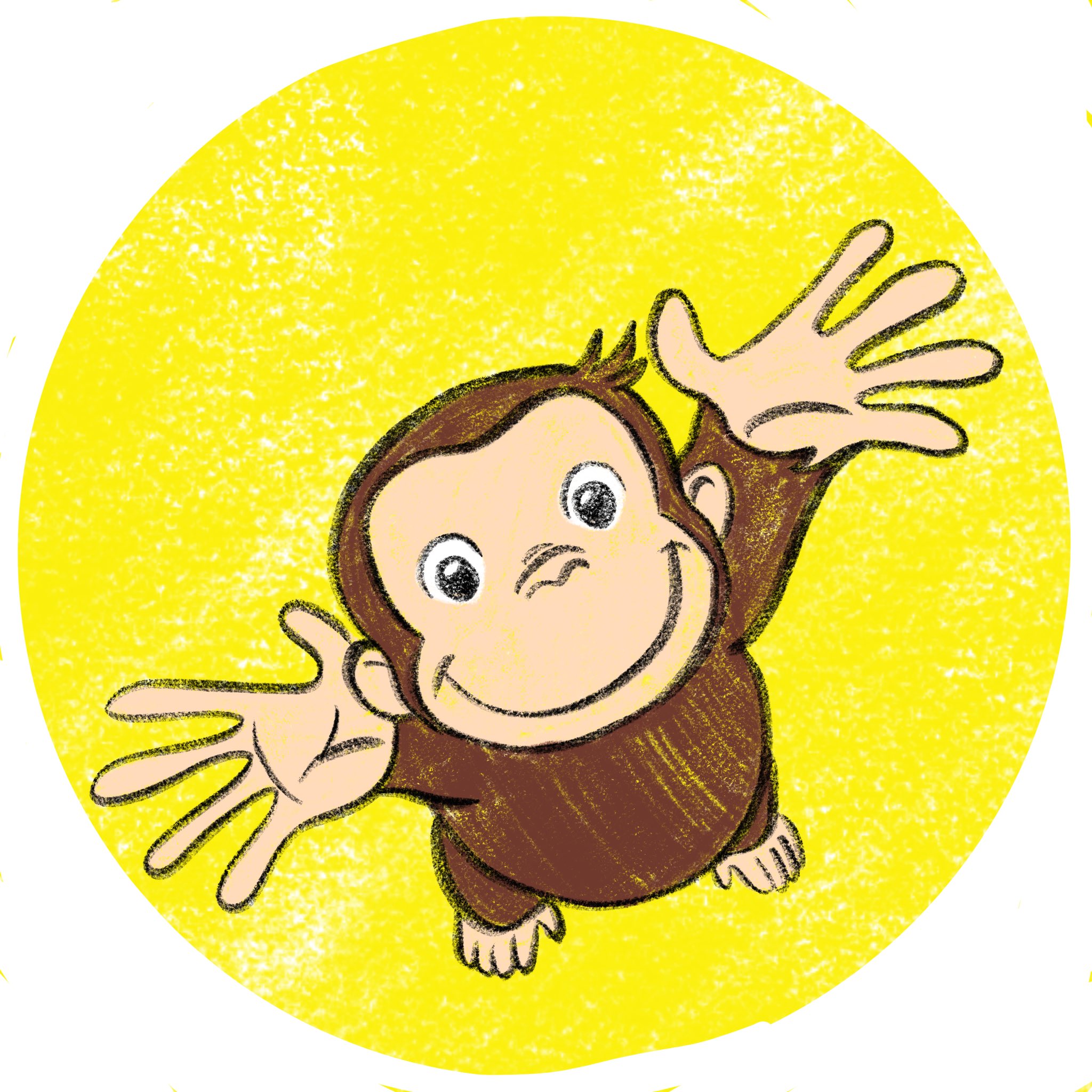 はるはる おさるのジョージ描いた ハイライトやトプ画に使ってね Rtしてもらえると喜びます Harugram おさるのジョージ T Co Chzm5clfk8 Twitter