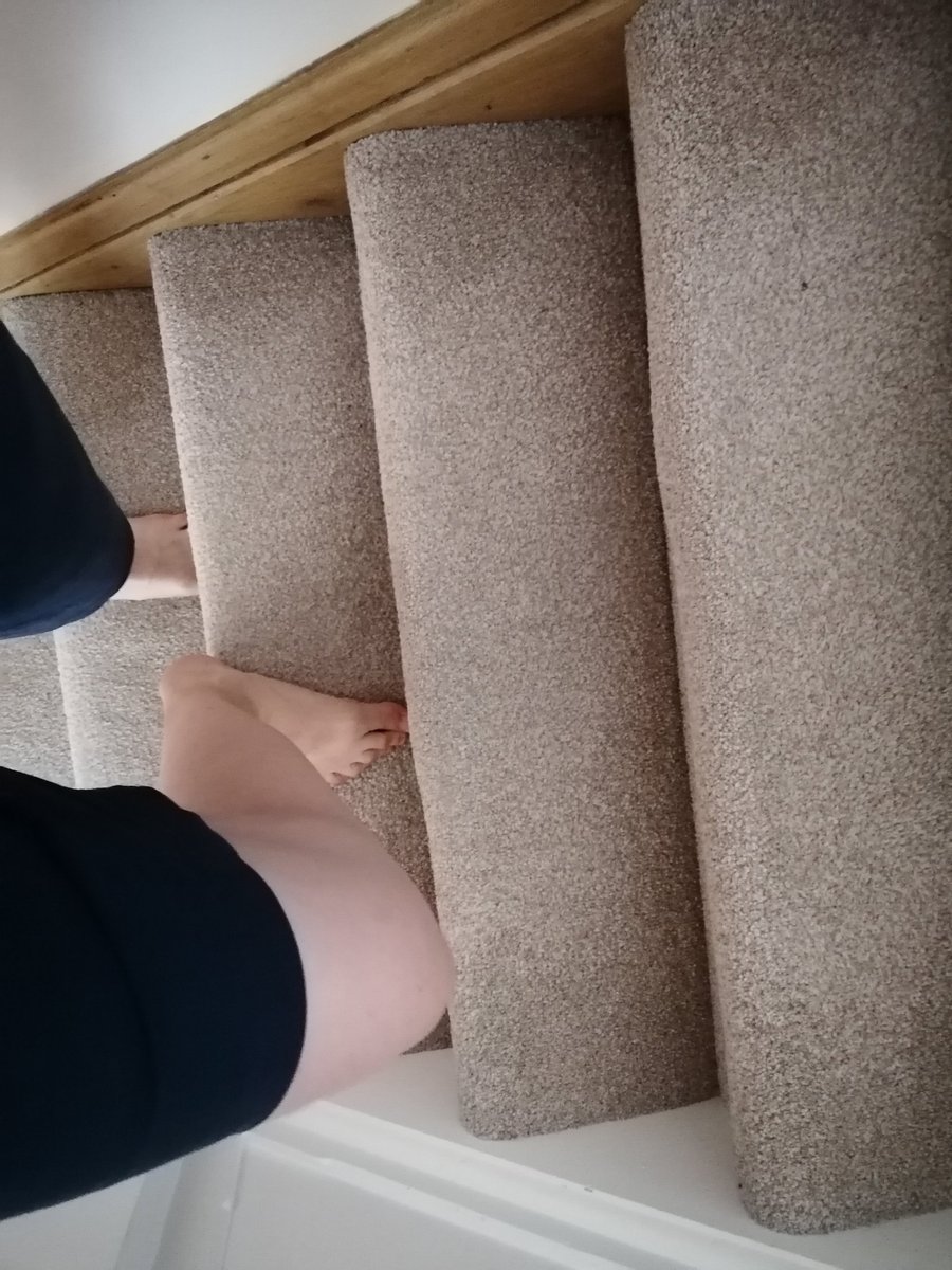RosalynnAustin's tweet photo. #WAC203 taking the stairs in my home office for my #WeActiveChallenge today. #NursesActive #ClincialAcademic #NurseResearcher https://t.co/n0vZQsvZGj