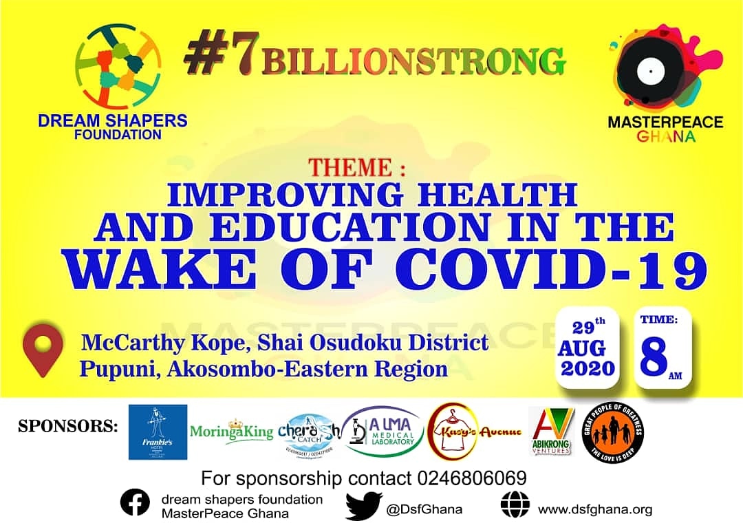 Rmawunyomensah's tweet photo. #7billionstrong #masterpeaceghana #masterpeace #dreamshapersfoundation 

15gh
Ghanaians #BBNaijaLockdown https://t.co/VaLnK3xiJT