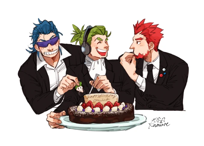 3人で食べるのかな 