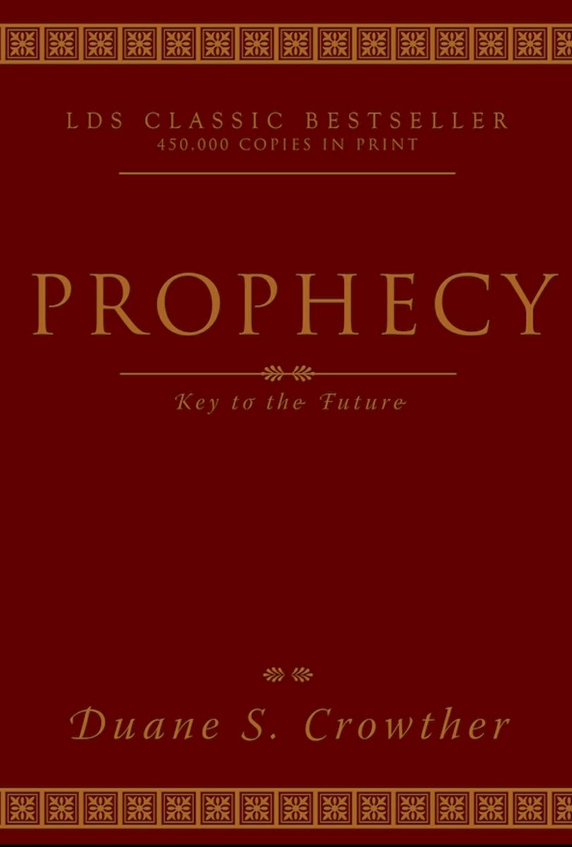 The world is changing.In light of what is coming. It is interesting and faith-promoting to me to consider the following:From, Prophecy: Key to the FutureBy Duane S. Crowther