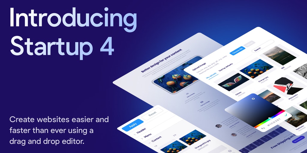 MaxKirpichev's tweet photo. Hey guys, we've launched our cool website builder that I'm working on since 2017. Will be appreciated for upvotes 😉
Startup 4: Bootstrap Builder to create websites and landing pages 🚀 https://t.co/CmBBfT3cKS via @AndrianV https://t.co/YsJZsJWqru