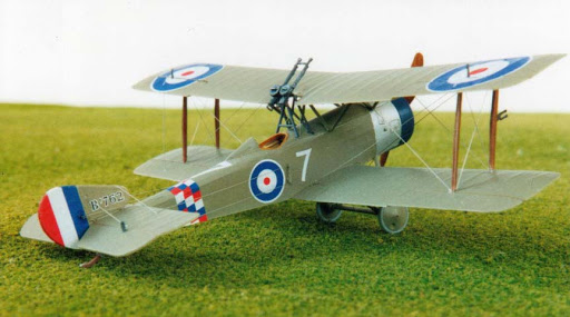 The Germans tried to make these flying crematoria safer by making them fly high above the range of British interceptors.But the British created the "Comic" class of night interceptors.My favorite is the Sopwith 1 1/2 Strutter Comic.