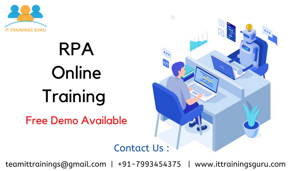 ITTrainingsGuru's tweet photo. #RPA Online Training 

Free #Demo Available

Contact Us :  
 +91-7993454375
teamittrainings@gmail.com
https://t.co/M6uIPsMrns

#Rpaonlinetraining #Freedemo #ITTrainingsGuru #CorporateTraining #Jobsupport #Hyderabad https://t.co/paVqpetRjF