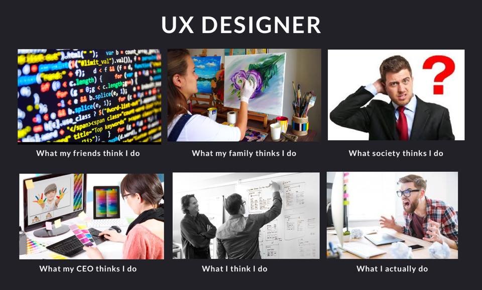 udaynandan's tweet photo. This is true, at least of us 🙄 #uxdesignmeme #uxcomedy #uxfun #uxdesign #uxdesigner https://t.co/3ZDxsNJ9I7