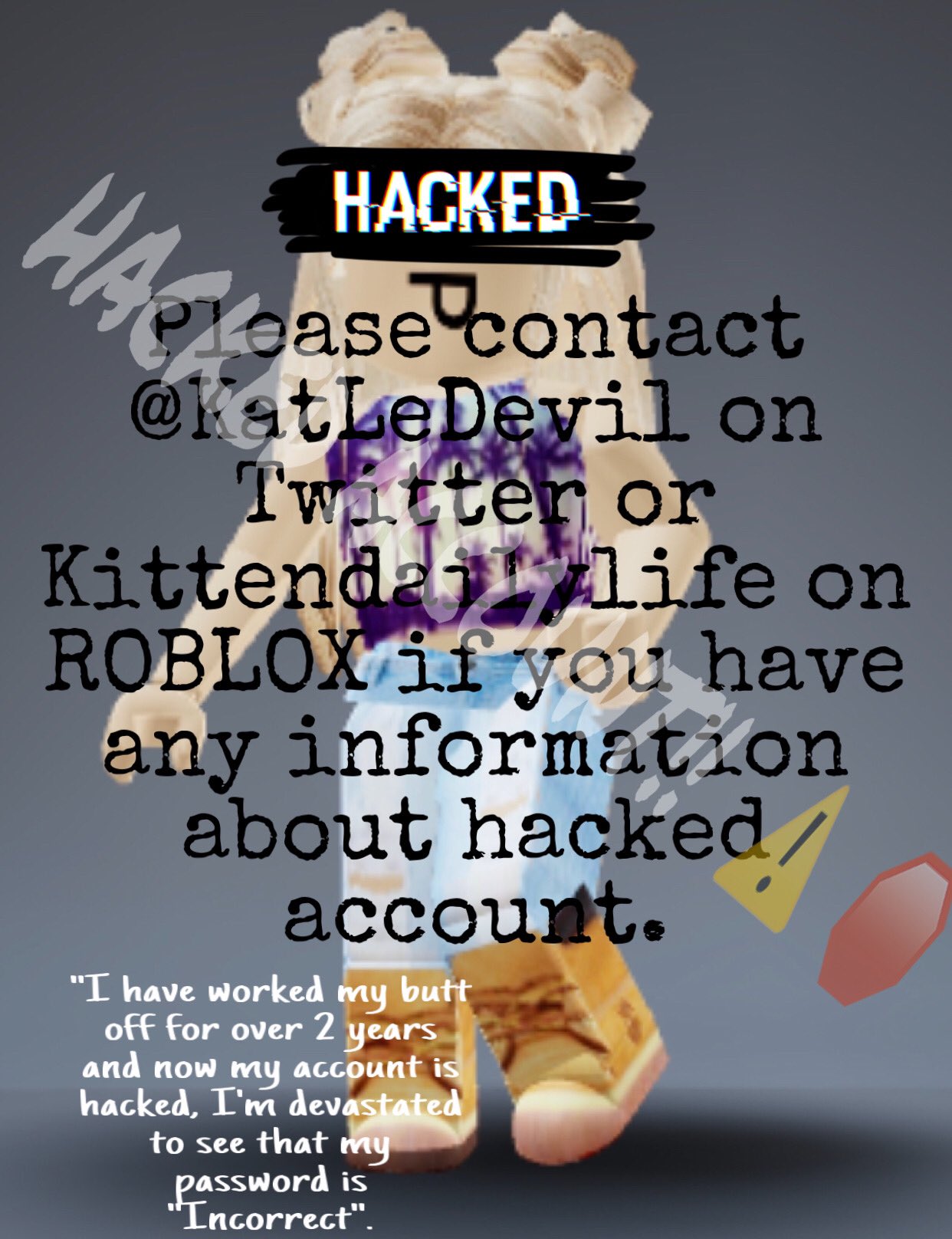 Finding Who HACKED My Roblox Account.. 