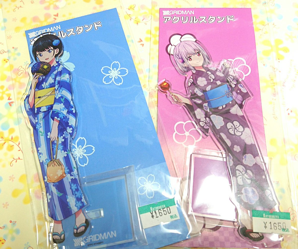 経典 グリッドマン ゲーミングチェア 特大アクリルスタンド 新条アカネ
