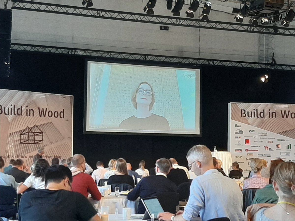 Build-in-Wood (@build_in_wood) on Twitter photo <a href="/C_Winberg/">Catharina Winberg</a> from #Växjö at <a href="/buildinwood/">Build in Wood</a> Conference: the city of 93.000 inhabitants pursues an ambitious goal: to become Europe's First Modern Wooden City 🌲🌱
Already now, ~48% of all municipal new construction is built in timber!
#buildinwoodh2020 <a href="/C_Winberg/">Catharina Winberg</a> from #Växjö at <a href="/buildinwood/">Build in Wood</a> Conference: the city of 93.000 inhabitants pursues an ambitious goal: to become Europe's First Modern Wooden City 🌲🌱
Already now, ~48% of all municipal new construction is built in timber!
#buildinwoodh2020