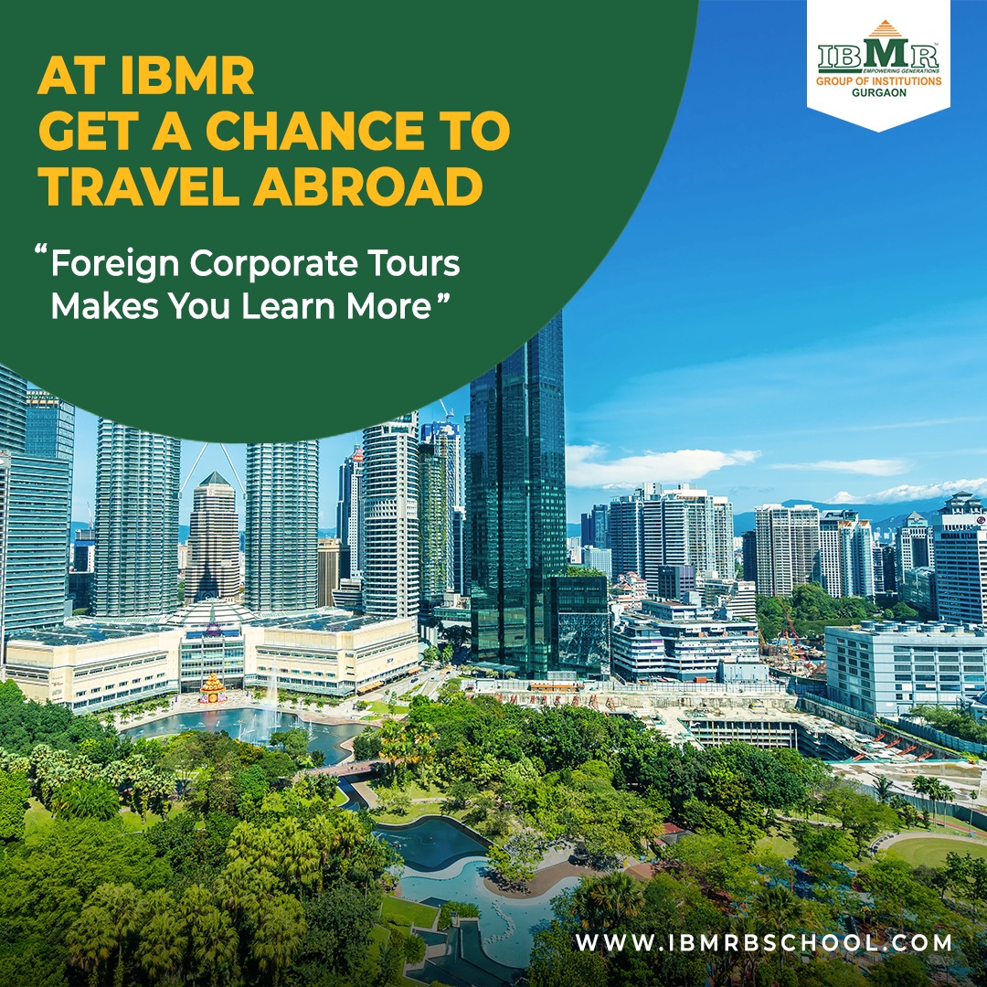 Foreign corporate tours provide better learning exposures, and also keeps you updated with the latest corporate trends at the global level. Enroll in #IBMR to expand your scope of learning.
Explore more: ibmrbschool.com
#bba #mba #bcom #education #commerce #careers #mcom
