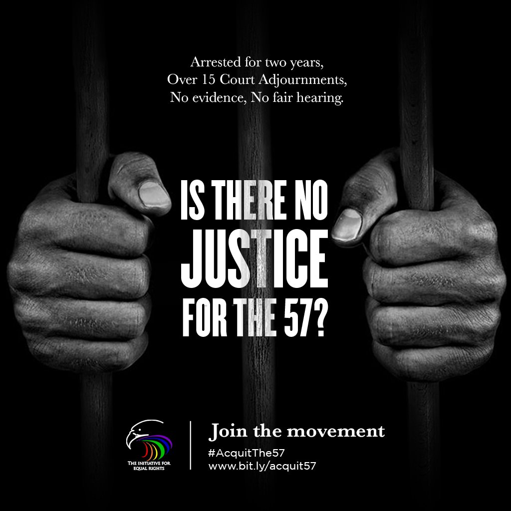TIERsNigeria's tweet photo. "Justice Delayed is Justice Denied"

For two years, 57 innocent men have been denied their right to a fair hearing.

Join us today in calling for their case to be dismissed.

Be a part of the campaign by visiting https://t.co/laija3xJtZ

Your voice matters #AcquitThe57 https://t.co/fvjSwFXAnl