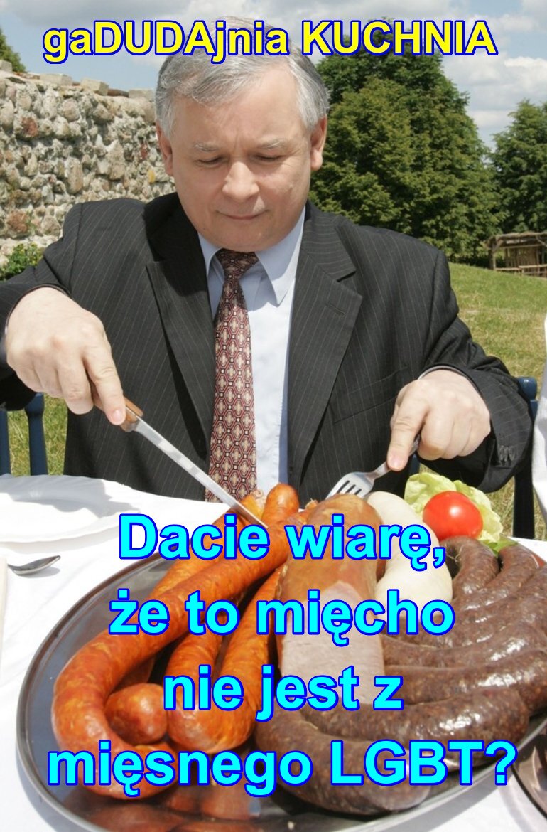 gaDUDAjnia's tweet photo. gaDUDAjnia KUCHNIA
W ostatnim czasie zauważyliśmy zwiększone zainteresowanie hodowlą świń i baranów. Obawiamy się, że po słowach posła #Kanthaka o "mięsnym #LGBT" jego spożycie zostanie drastycznie ograniczone i rynek upadnie.
A #moscuwerena jakie jarskie danie zaproponuje? https://t.co/Hvsb0QhtAZ