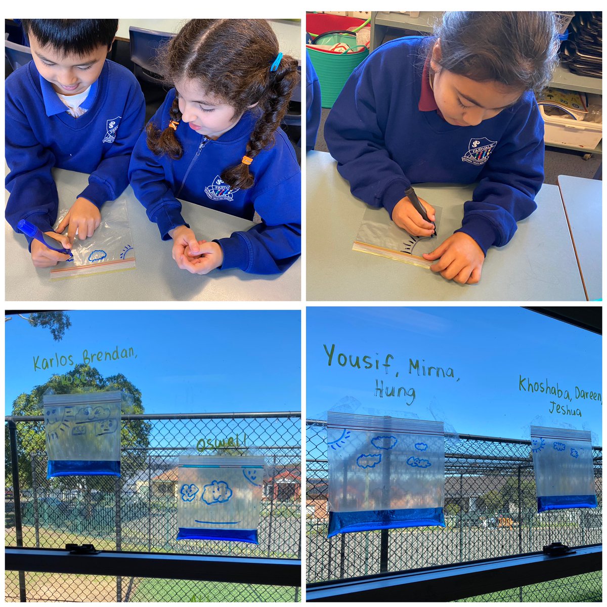 2Z had so much fun this week, learning about and creating the water cycle! Such a fun experiment! <a href="/fairvaleps/">FairvalePS</a>
