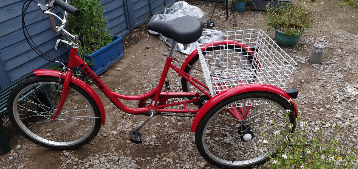 dizzymabil's tweet photo. I have one very happy teenager. He can't wait to get out on it.
His disabilities have never stopped him, we just have to find the solution & adapt https://t.co/rUN27Rtumy