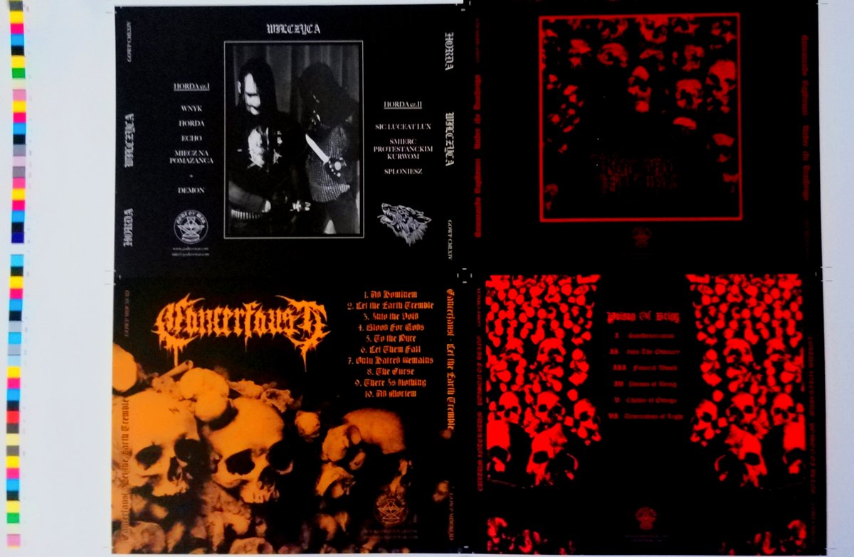 GodzOvWar's tweet photo. 31.08.2020
#wilczyca #kommando_baphomet #cancerfaust #cultum_interitum #blackmetal #deathmetal #NewReleases #releaseday https://t.co/wJnNLBl8vb