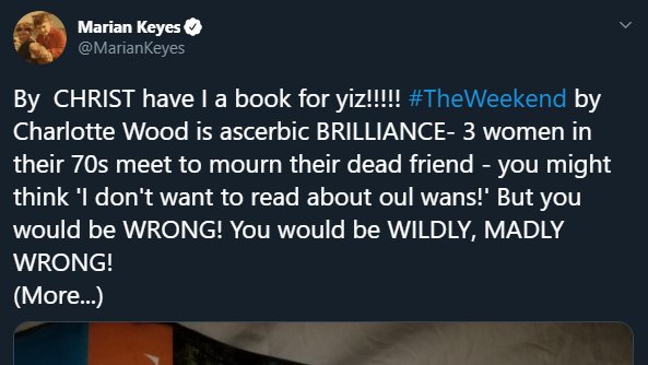 4/5 ...which is of course what we have always hoped would happen. I mean look at this, from Absolute Queen  @MarianKeyes: