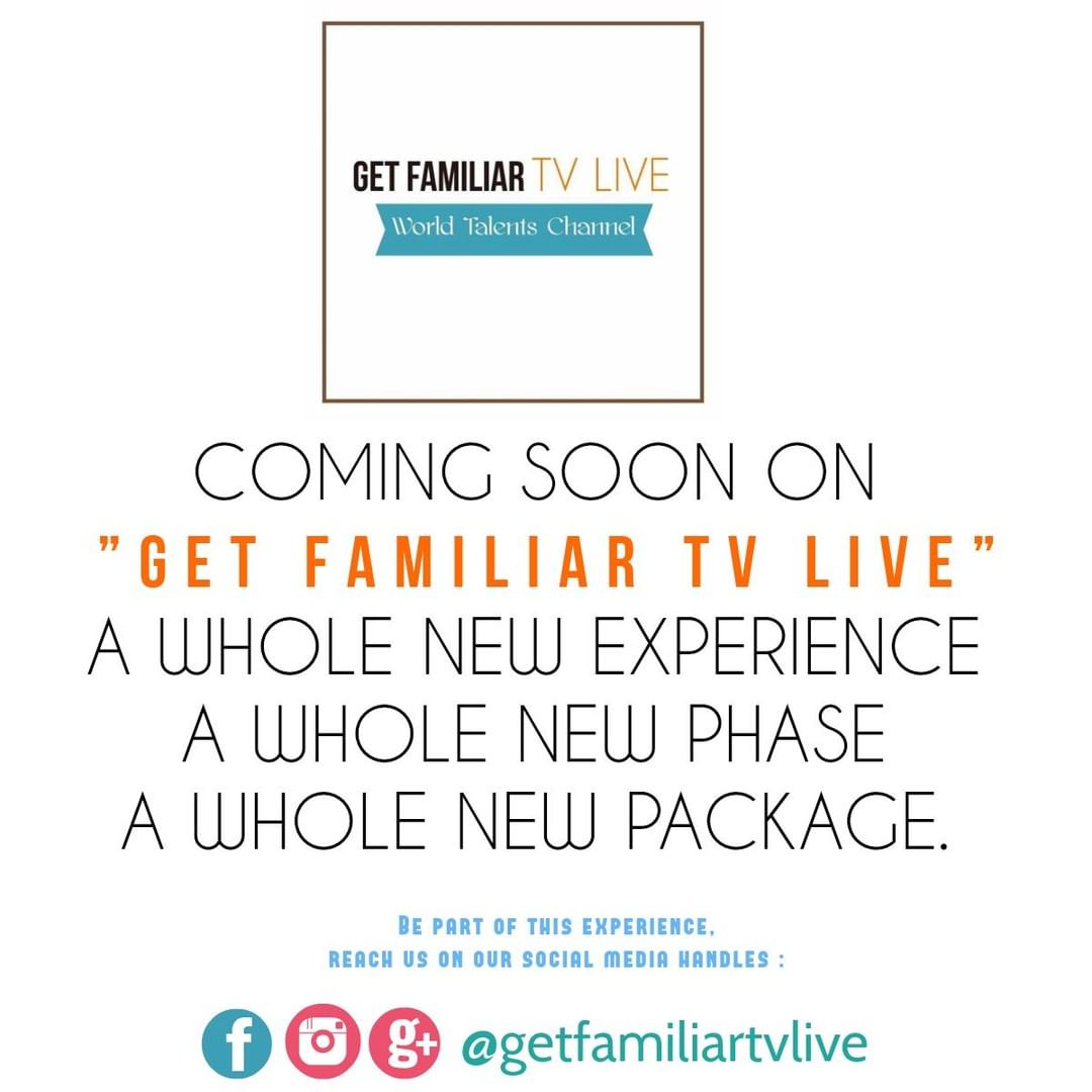 GetFamiliarTvLv's tweet photo. Officially from to you all out there.

Reach us on our social media handles :
Subscribe to our #Youtube channel now.
https://t.co/uw8JyjDiGZ
Follow us on #Instagram now
https://t.co/UrxWG6BwMd https://t.co/huDUesLeG1