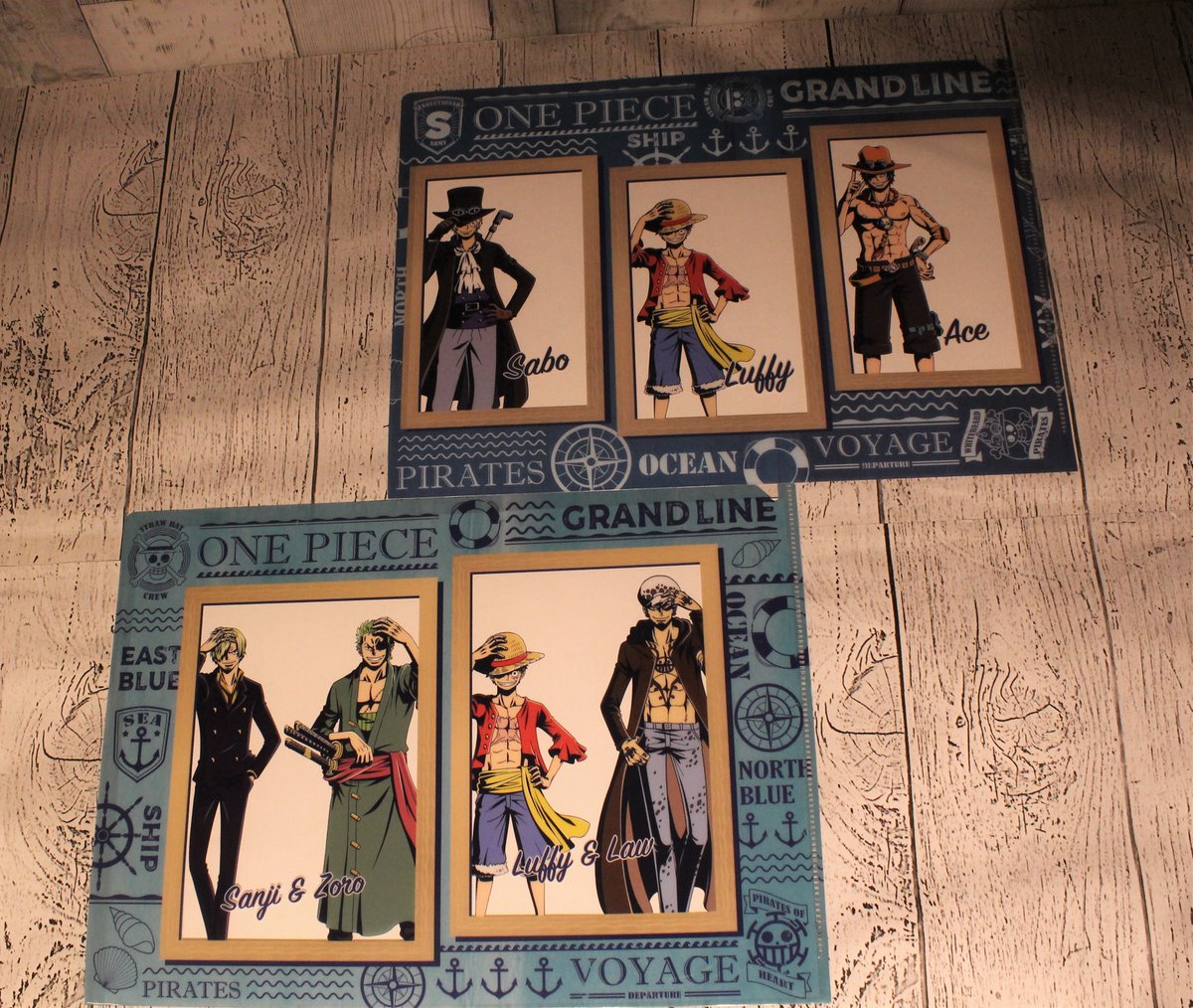 O Xrhsths One Piece麦わらストア渋谷本店 Sto Twitter 新商品 キャラ映えクリアファイル 全2種 ルフィ ゾロ サンジ ロー ルフィ サボ エース 各495円 税込 好評発売中 麦わらストア Onepiece