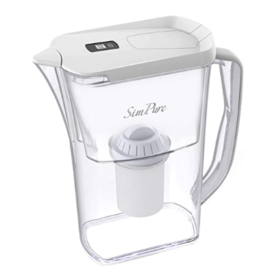 No review required. Refund after you give a rating. Free sample Water Filter Pitcher, 12 Cup Large Water Purifier(BPA-Free) with Electronic Filter Indicator, 4-Layer Filtration Reduce TDS and Remove Chlorine, Lead, Heavy Metals and Odor, 3.5L.