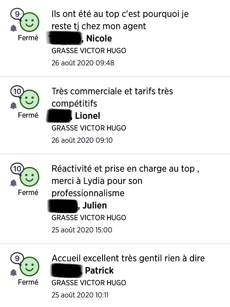 Malgré les vacances et nos effectifs limités, nous avons réussi à vous satisfaire.Ce n’est pas nous, mais vous qui le dites!12 avis reçus pendant cette période de vacances, et moyenne de 9,1/10.Bravo à nos équipes et MERCI pour votre confiance !!!
#travaildequipe #travailbienfait