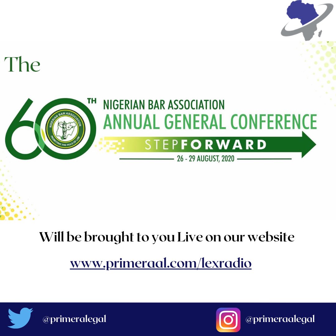 PrimeraLegal's tweet photo. The 60th NBA Annual General Conference will be brought to you live on our website.
Please click link below to stream;
https://t.co/8WE8KGeBQq
#NBAAGC #PAL #Lexradio https://t.co/fqo8W3hYjv