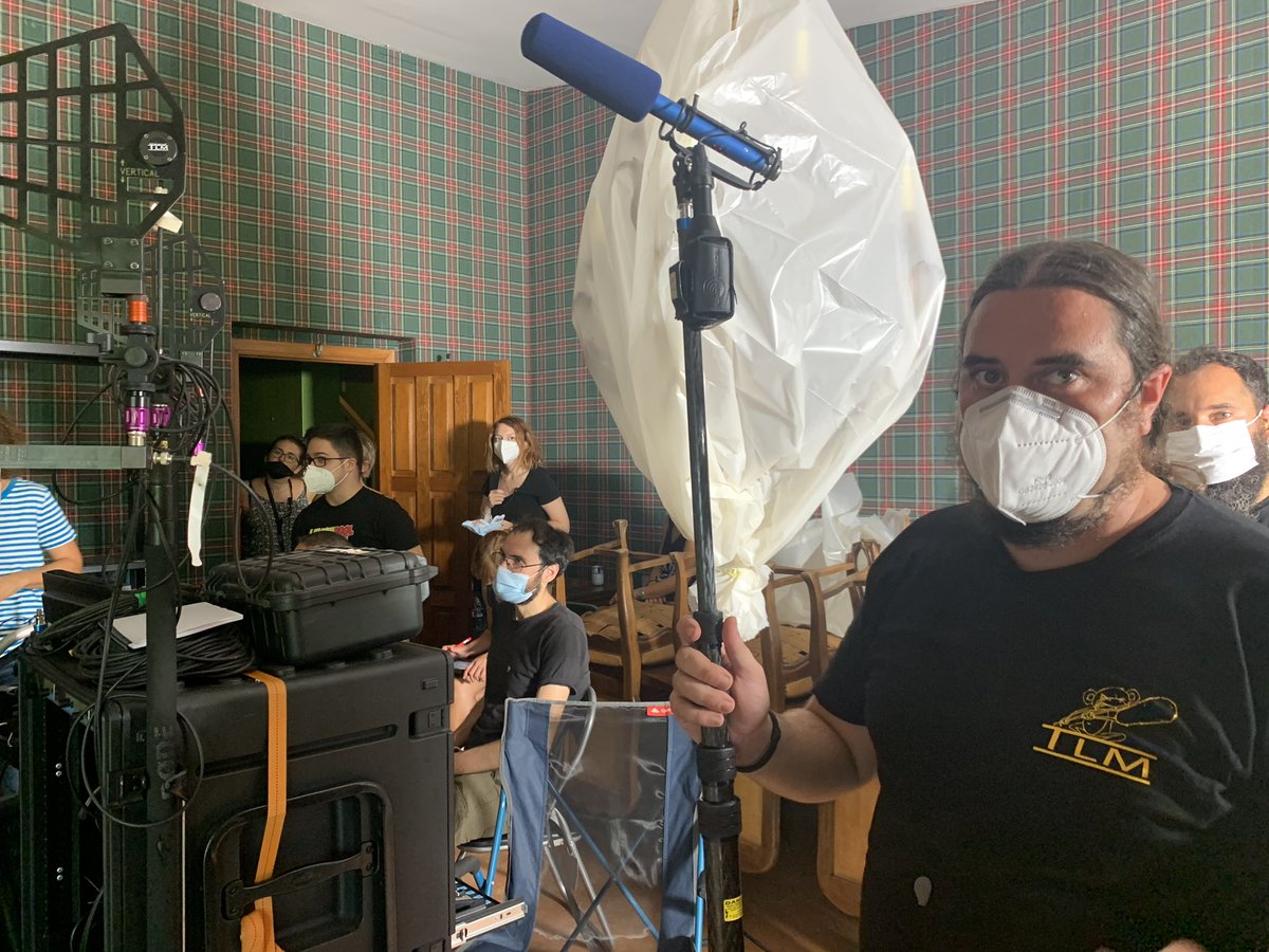 TLM_tweet's tweet image. Con todas las medidas de seguridad hemos comenzado la primera semana de “Visitante”. ¿Qué nos deparará esta historia de ciencia ficción dirigida por @aevangelio ? #locationsound #boomoperator #cinela #schoeps #cmit5u #lectrosonics #ambientrecording
