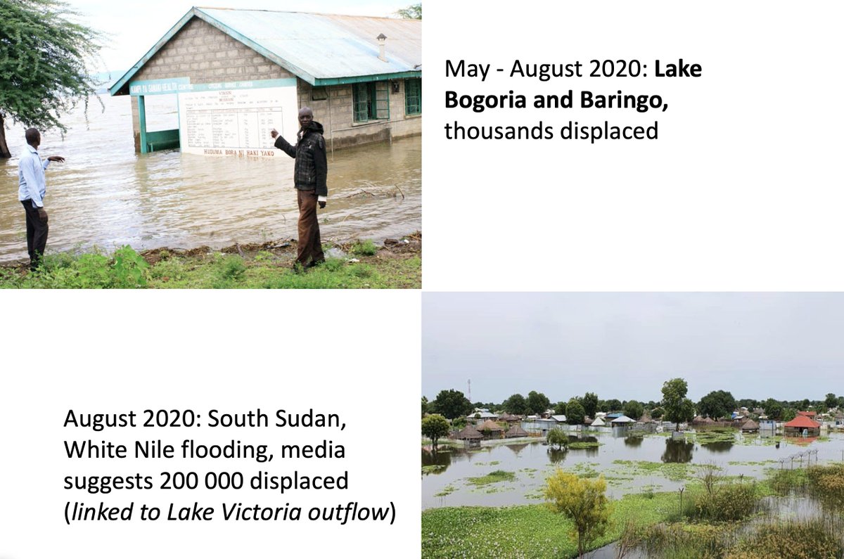  The region is experiencing an increased frequency and intensity of climate extremes. The March to May season was the wettest on record in many parts of the region There was a record breaking increase in the water levels of  #LakeVictoria.