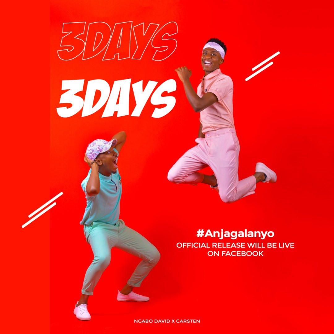 NgaboDavidMusic's tweet photo. Yeeeeees 1.2.3days to goooooooo woooow 🔥 live performance on Facebook 🕺🏽🕺🏽🕺🏽🎊🎊 this Saturday 🎊🕺🏽 https://t.co/5DycMUPaae