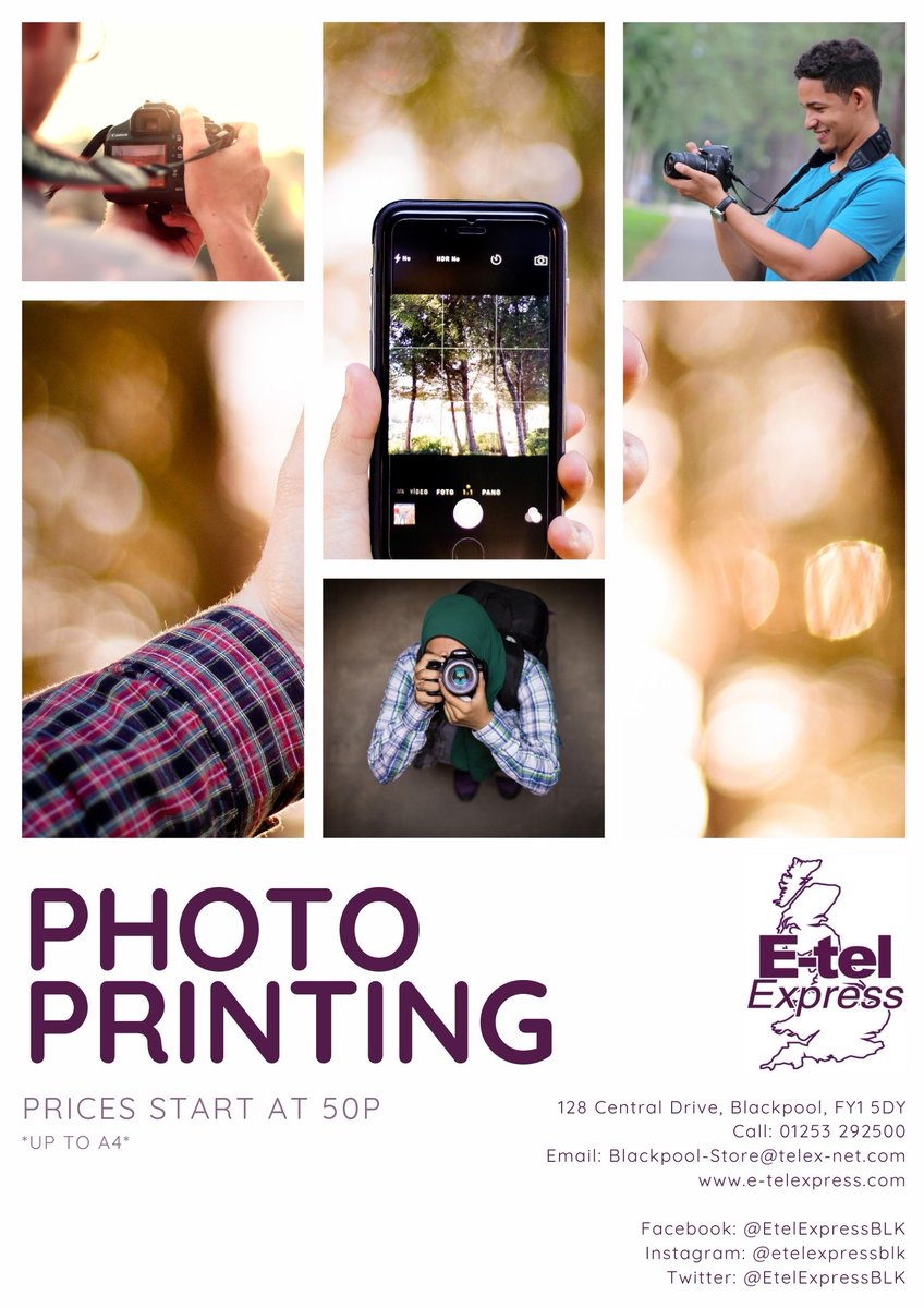 EtelExpressBLK's tweet photo. Did you know we print photos??? https://t.co/jfErdpyYpQ