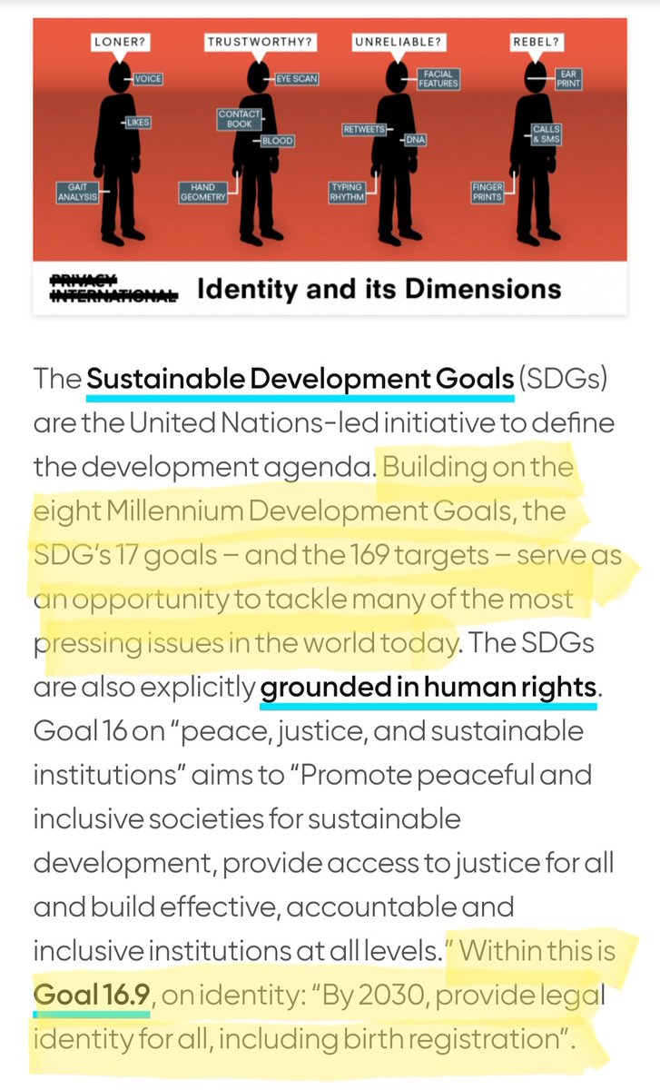 18) What about digital/biometric ID? We know that ID2020 openly supports the Sustainable Development Agenda, works with vaccine company, GAVI, and is operating inside of Canada.