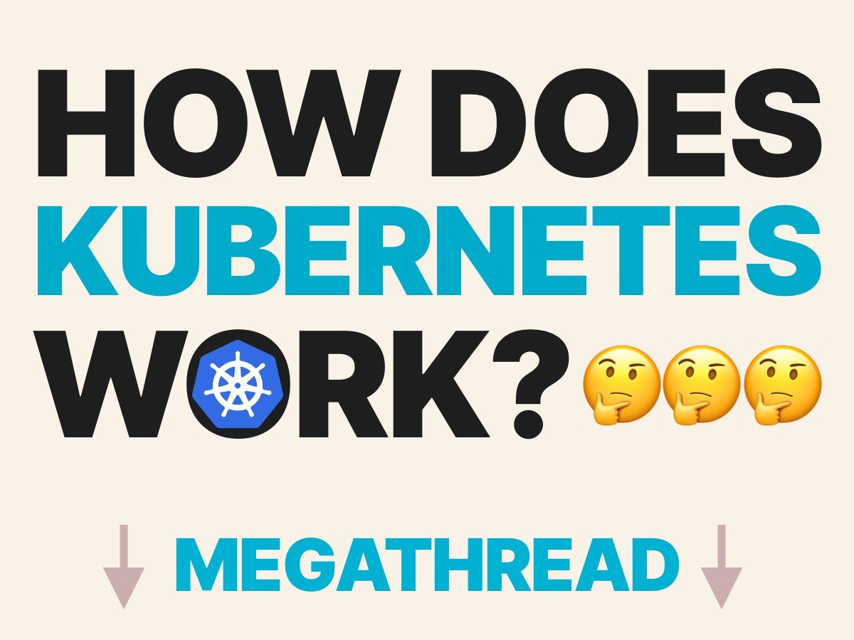 MEGATHREAD Learn Kubernetes one Twitter thread at the time! Below you can find a collection of threads about Kubernetes and Kubernetes-related tech! I regularly add more, so you can follow me or @learnk8s for more updates!