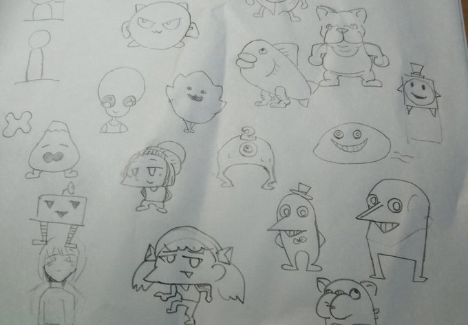 #rkgk 
ゆるキャラって難しいんですね… 