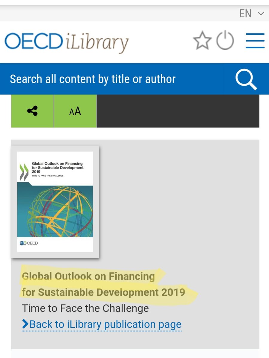 9) This 2019 OECD report on financing for Sustainable Development talks about how pandemics affect the SDG's. The last page mentions the World Bank's Pandemic Emergency Financing Facility, as well as CEPI, Wellcome Trust, Gates, the WEF, and creating vaccine programs.