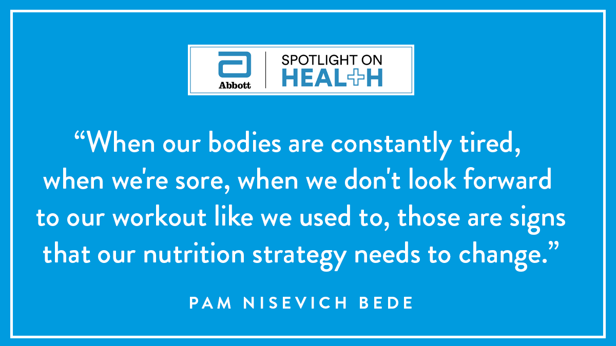 Has your racing season been put on hold? It's time to evaluate how you can improve your training and nutrition strategies going forward. @AbbottGlobal’s Pam Nisevich Bede (@PamBedeRD) explains how. #AbbottSOH 👉 abbo.tt/2CY6rAE