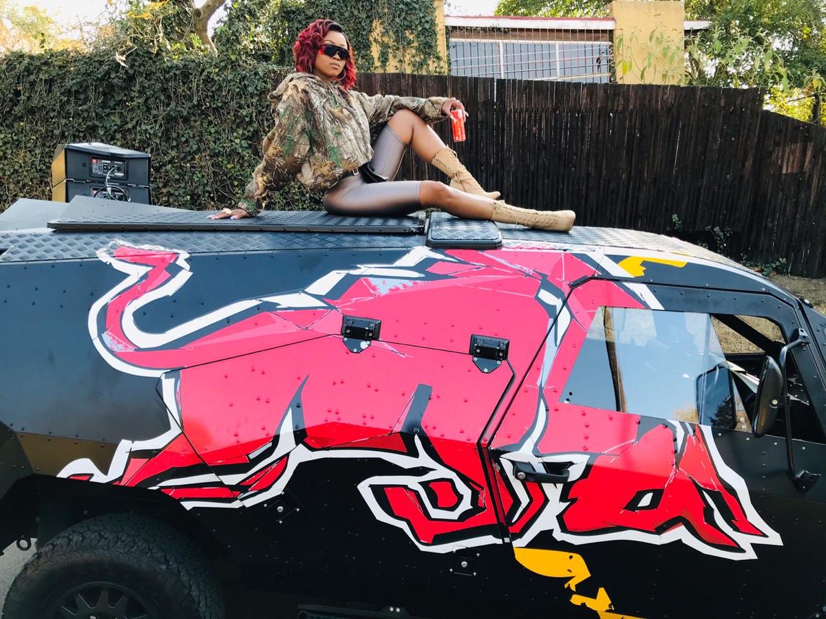 RedBullZA's tweet photo. Shout out to our WCW @Rouge_Rapper @nomoozlie
#BasadiRemix https://t.co/Dq6eeMp1UO