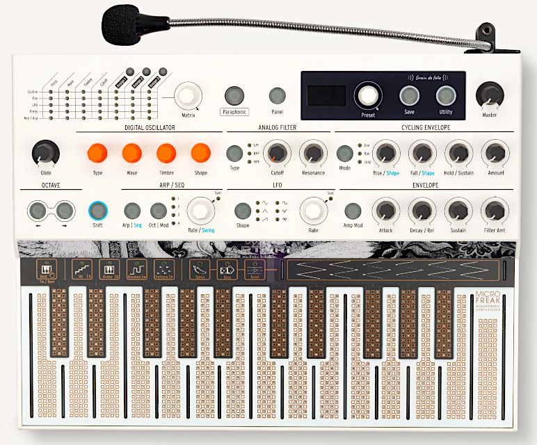 ZentralMedia_PT's tweet image. Ontem a #Arturia voltou a surpreender com mais uma série limitada, desta feita temos o #MicroFreakVOCODER, mas achas que fica por aqui, não fica, temos vocoder também para a versão usual por via de um firmware update, toda a info aqui: buff.ly/3ljl9Eo