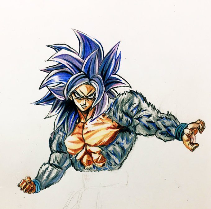 超サイヤ人4悟空身勝手のtwitterイラスト検索結果