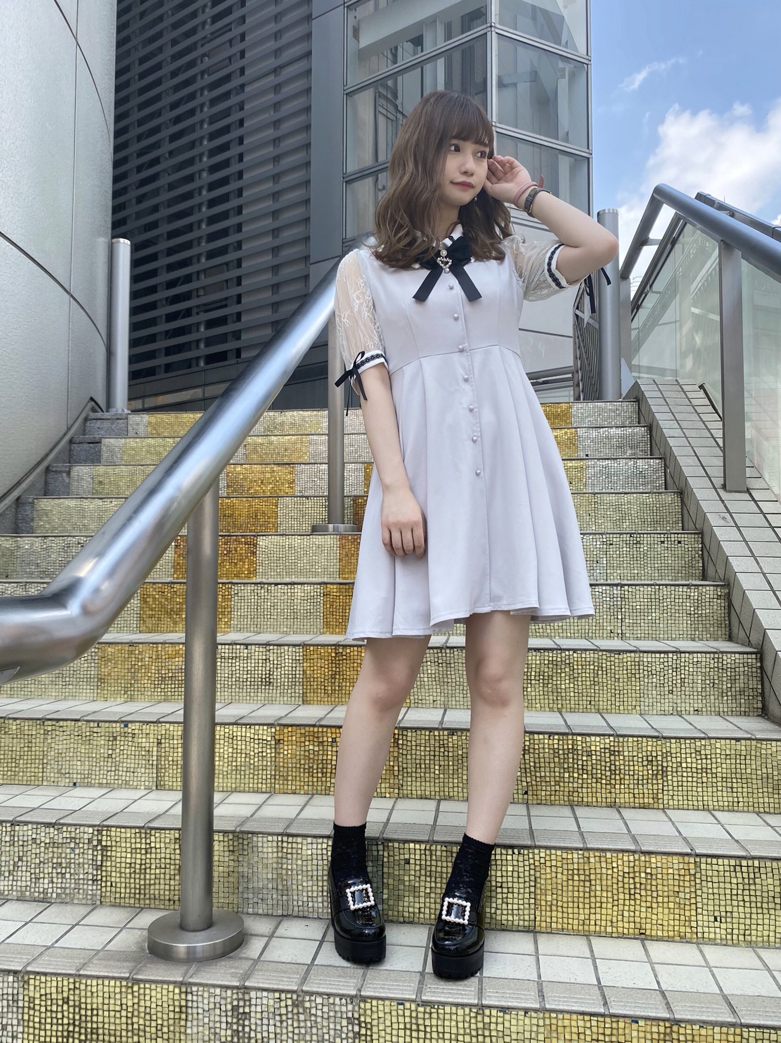 Rojita Price Down マリンカラーワンピース グレー ブルー ブラック 5900 2950 Tax 50 Off 人気のワンピースが今なら更にお安くgetできちゃいます シンプルなデザインなのでブローチやゴムベルトをプラスしてあげるのがオススメですよ Rojita Price Down マリンカラーワンピース グレー ブルー ブラック 5900 2950 Tax 50 Off 人気のワンピースが今なら更にお安くgetできちゃいます シンプルなデザインなのでブローチやゴムベルトをプラスしてあげるのがオススメですよ