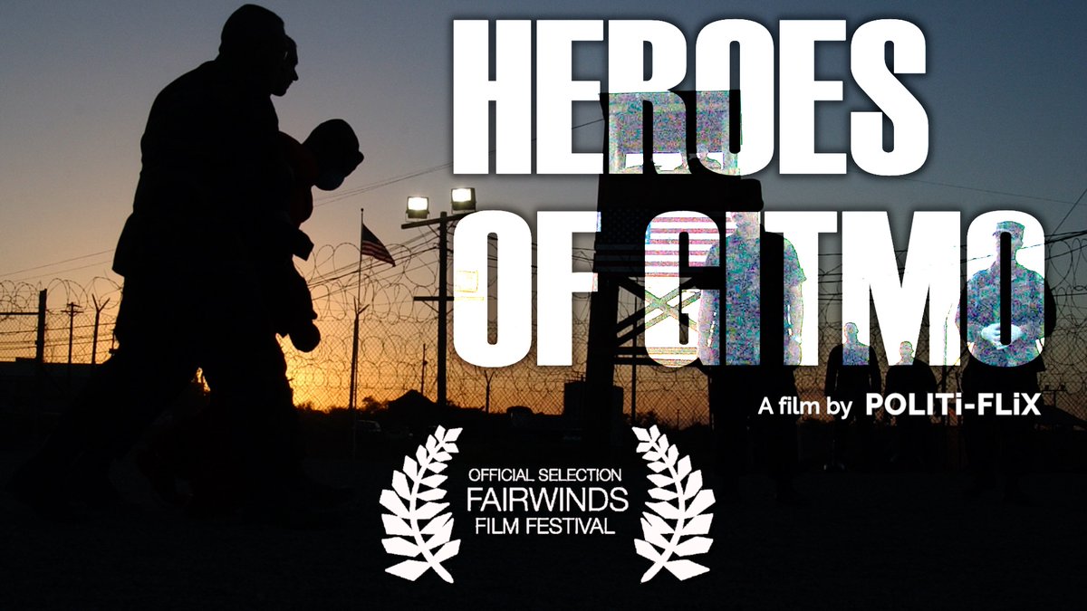 mjgranger1's tweet image. Heroes Of GITMO - Official Selection, Fairwinds Film Festival - Narrated by MAJ (RET) Montgomery J. Granger youtu.be/Fjq7qOqfsuk via .@YouTube A #PolitiFlix Quality Short Documentary Film - How much do YOU know about the REAL Gitmo? #Nonfiction #VeteranAuthor @FilmFreeway 🇺🇸