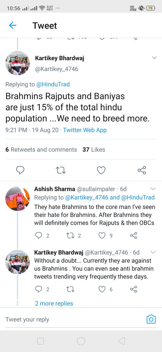 Tbh..i never hated individuals for their beliefs....but after reading this thread I've surely started hating self proclaimed upper caste intellectuals like you...we use to hate brahminisim but now we hate its followers too.