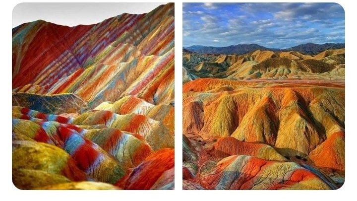 Murshad__007's tweet photo. Rainbow mountains in China 🌈
All power belongs to Allah and indeed
he is the best creator❤️ https://t.co/FqQ9GJ1ZxF