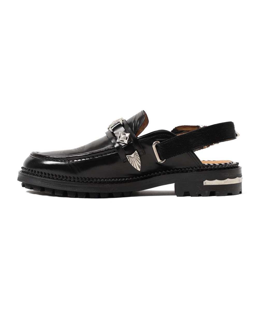 toga pulla × Ray BEAMS 別注ベルベットオペラシューズ | fuja.com.br