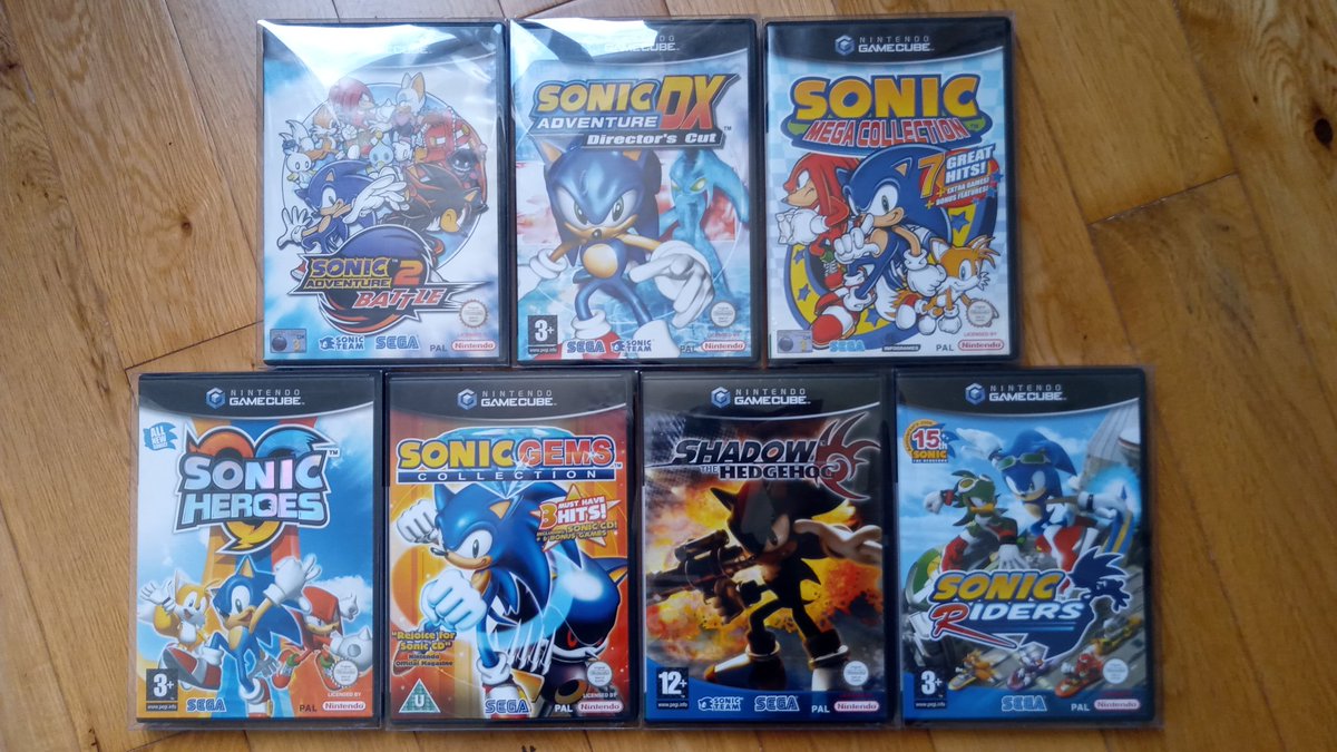 Sonic Games for GameCube 