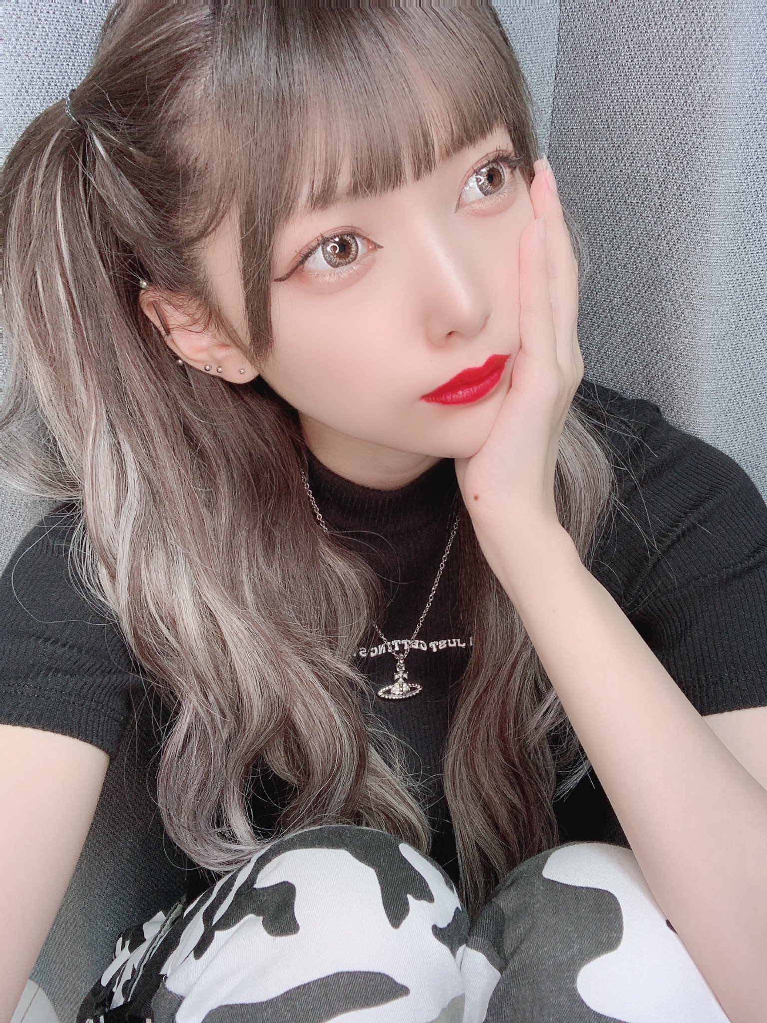 تويتر しゅがー おこさまぷれ と على تويتر にゅーヘアカラーです 髪色グラデーションで可愛すぎる らぶりつ T Co 4raahohcye