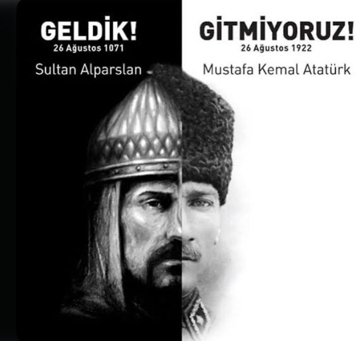 Geldik ve gitmiyoruz. #1071MalazgirtZaferi #BüyükTaarruz