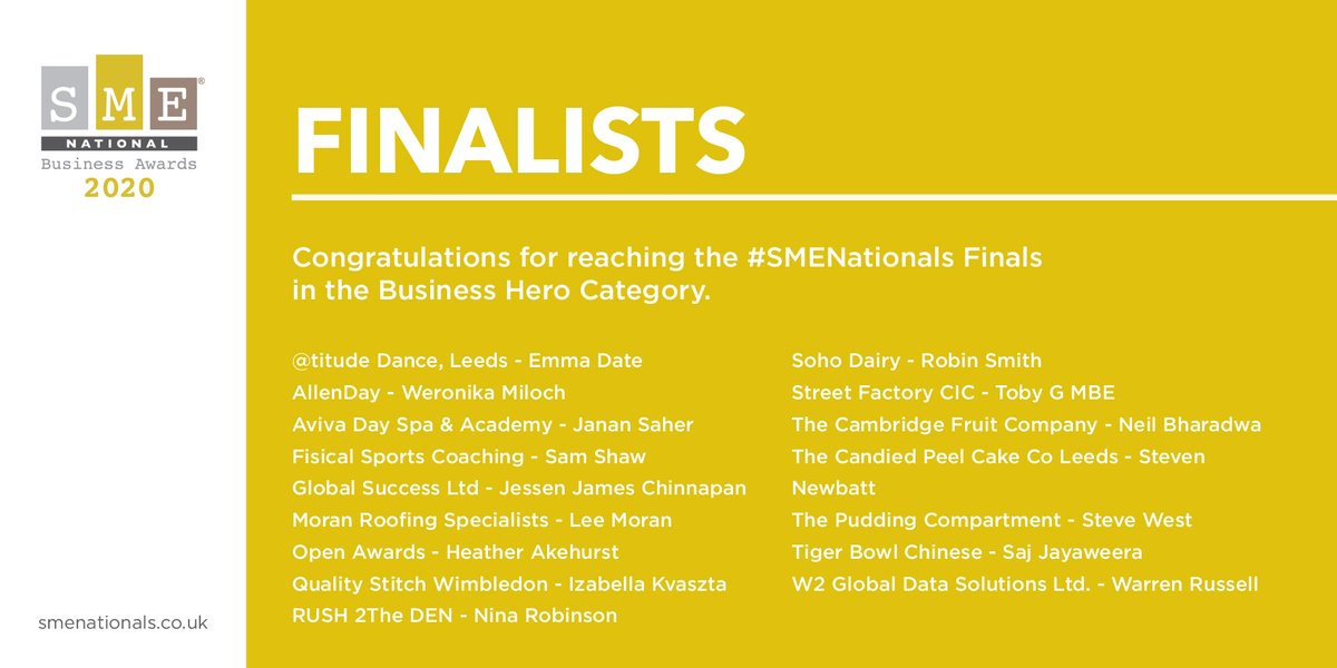 SME Business Awards tweet media