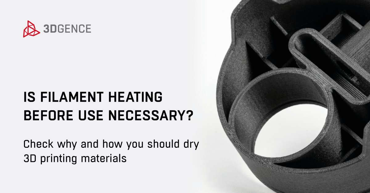 Most #filaments are highly hygroscopic, which means that they easily absorb ambient moisture. Proper material preparation for #3Dprinting will have a significant impact on our final model. Know more and read the latest article!
bit.ly/3lrRKrJ

#additivemanufacturing