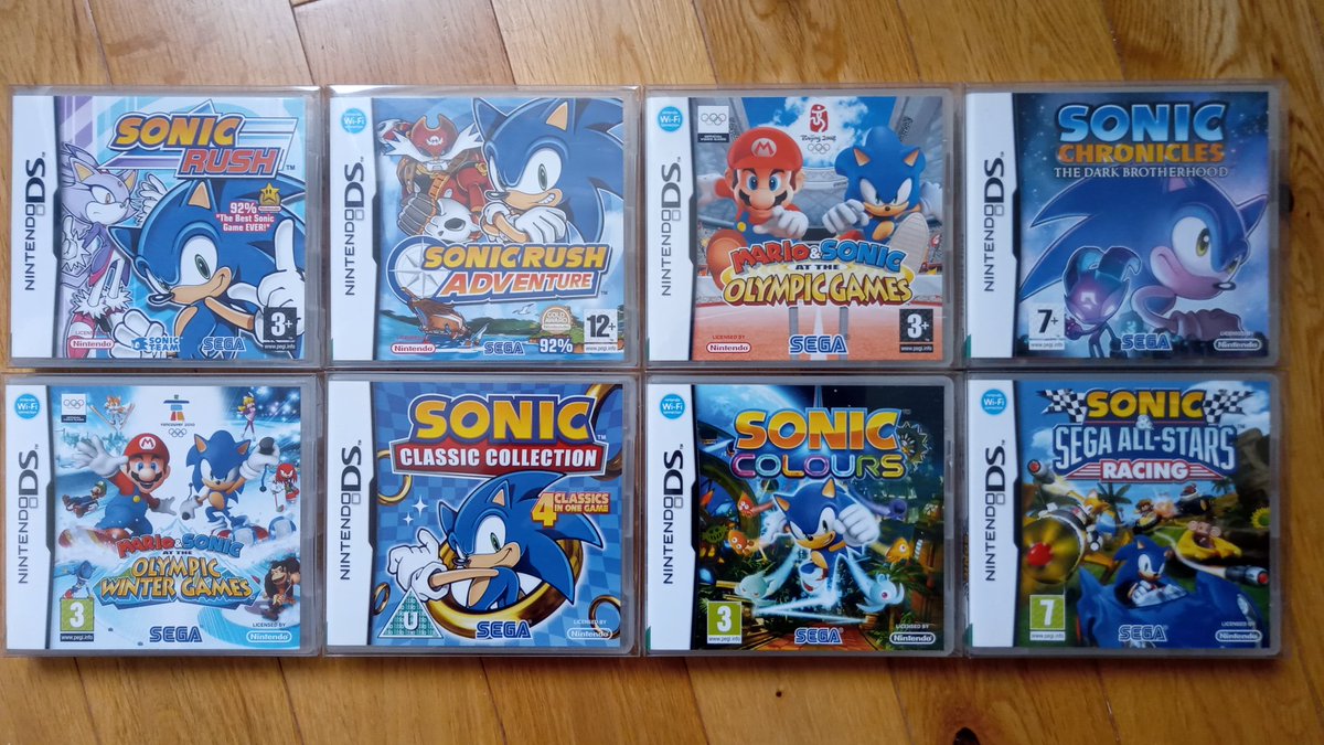 Sonic Games for DS 