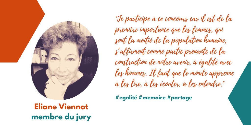 Membre du jury de  @Sororistas_ : Eliane Viennot, professeuse et autrice. "Non le masculin ne l'emporte pas sur le féminin !" fait tomber les a priori sur l’écriture inclusive / non sexiste.  http://www.elianeviennot.fr/Langue-publis.html