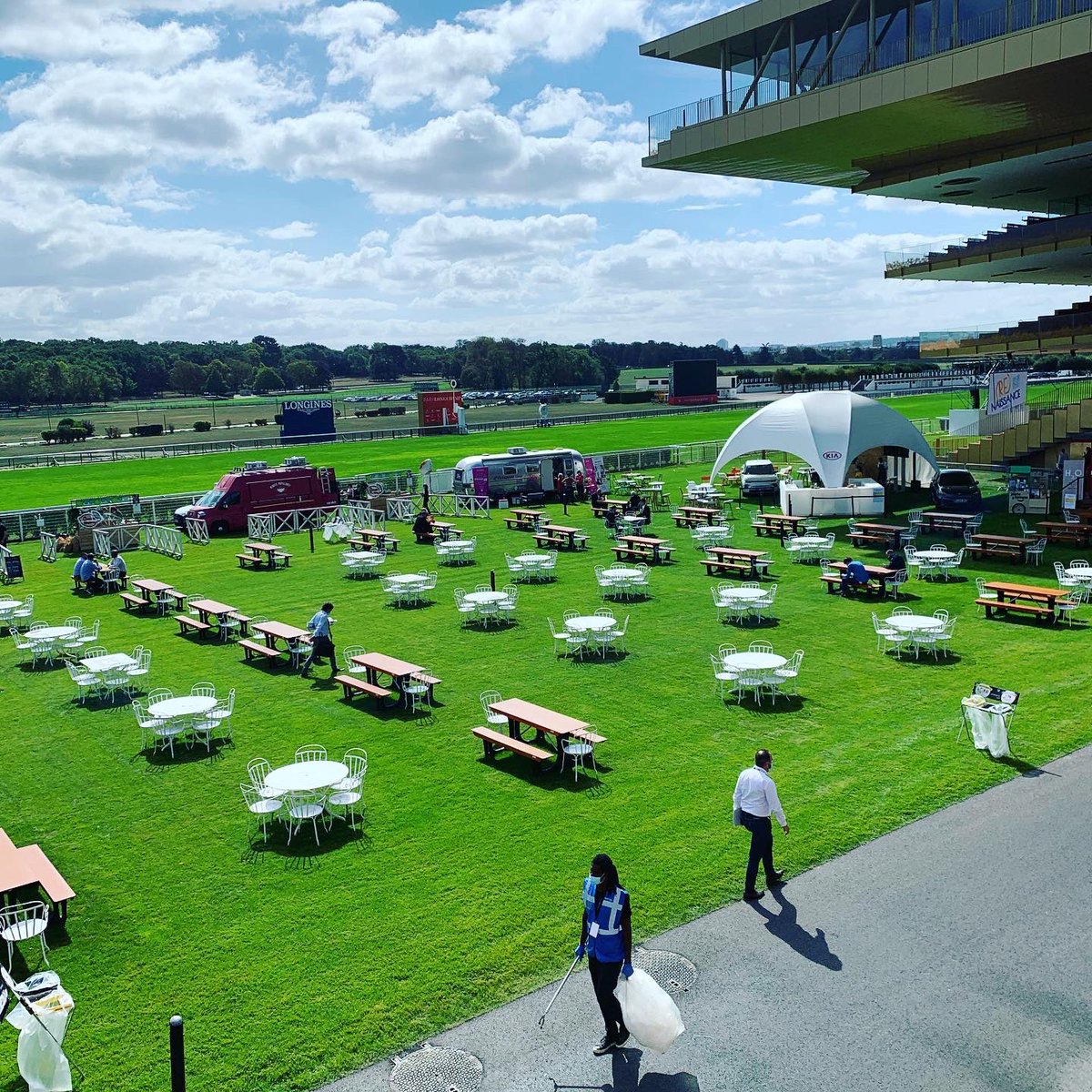 SebHoo's tweet image. #laref20 c’est parti ! @ParisSociety @paris_longchamp @HOPSCOTCHgroupe