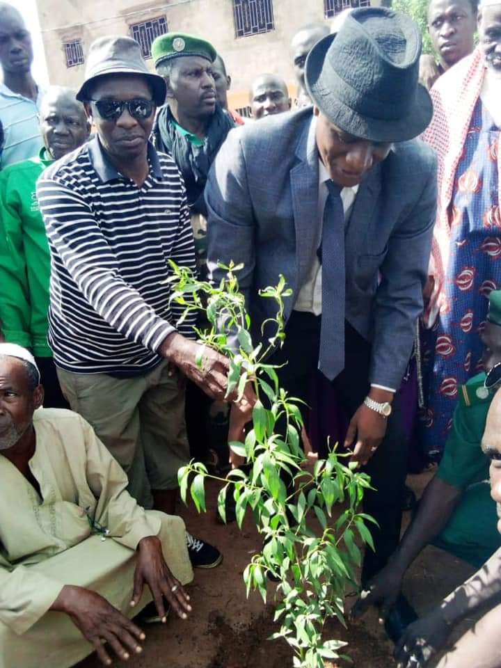 EKahma's tweet photo. On Sunday 23 August, Professor Clément DEMBÉLÉ @PrDembeleClemen opened a tree-planting program in the popular #Banconi #Djanguinebougou district of #Bamako. #Mali #ClémentDEMBÉLÉ #Ecology https://t.co/9MpGWkMQXL